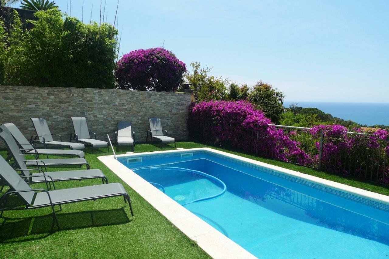 Luxury Villa Vista Del Mar Lloret de Mar Exterior photo